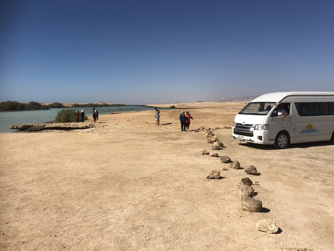 Dagtrip naar het Ras Mohammed Nationaal Park via land